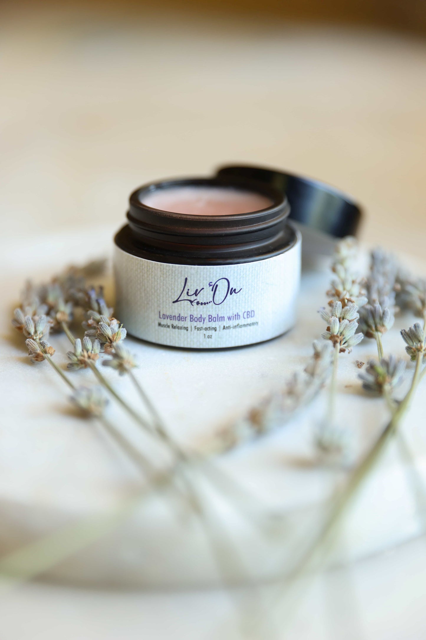 Lavender Body Balm with CBD Oil