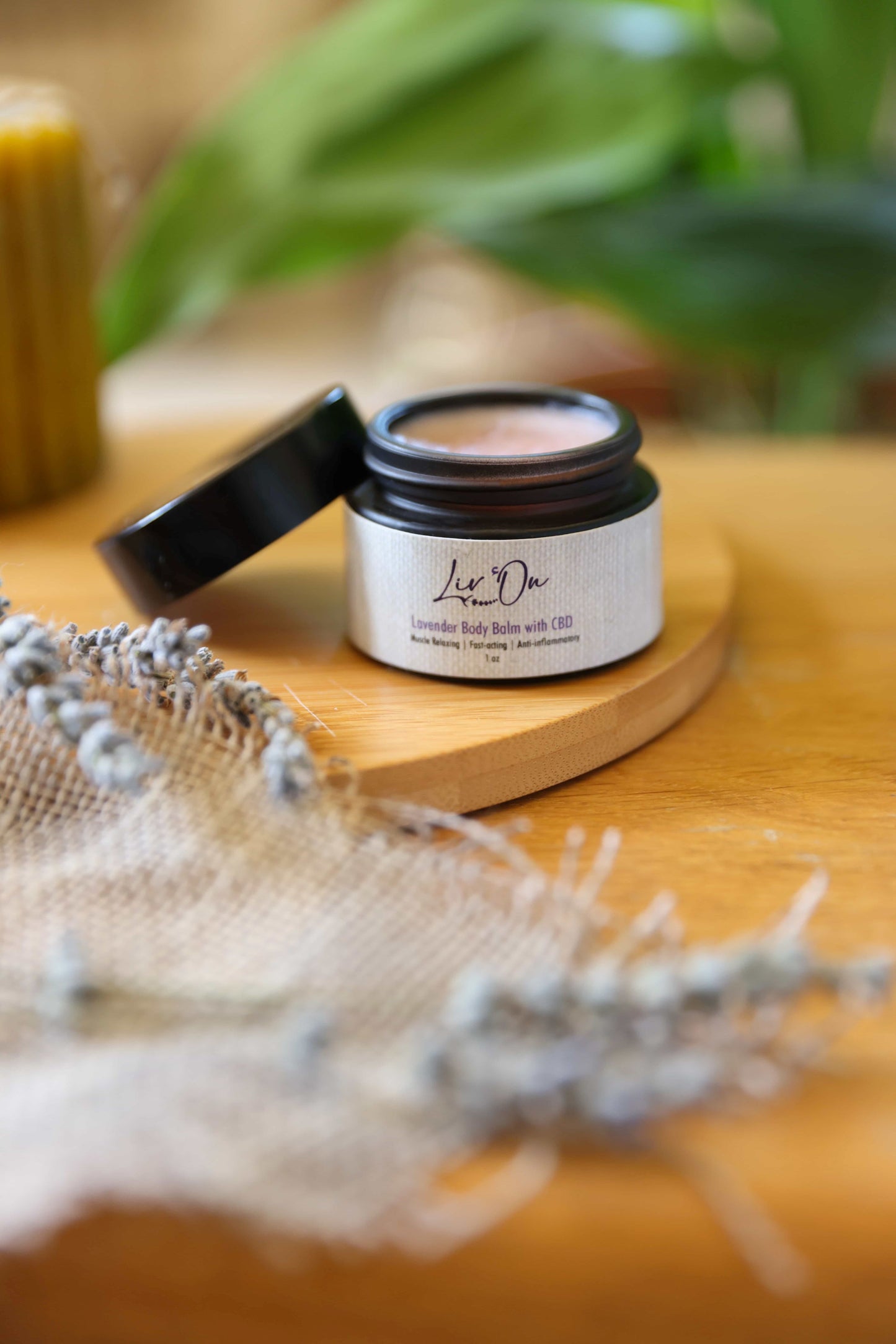 Lavender Body Balm with CBD Oil